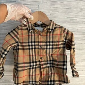 Classic Checkered Kids Shirt